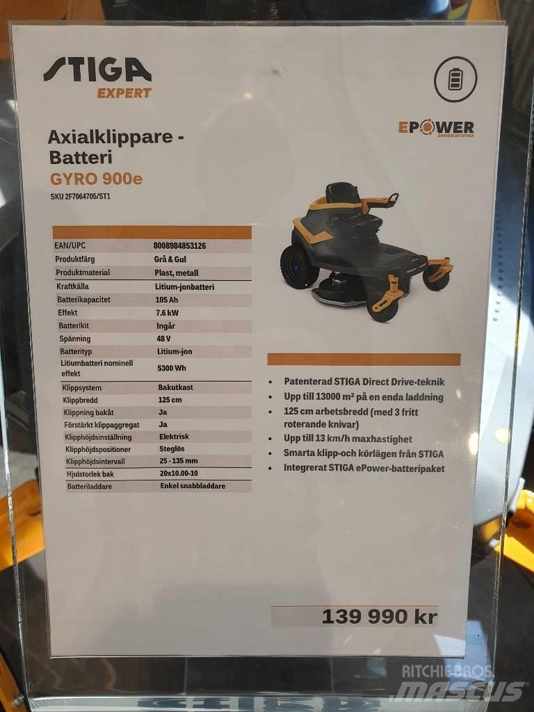 Stiga GYRO 900E DEMO Самохідні газонокосарки