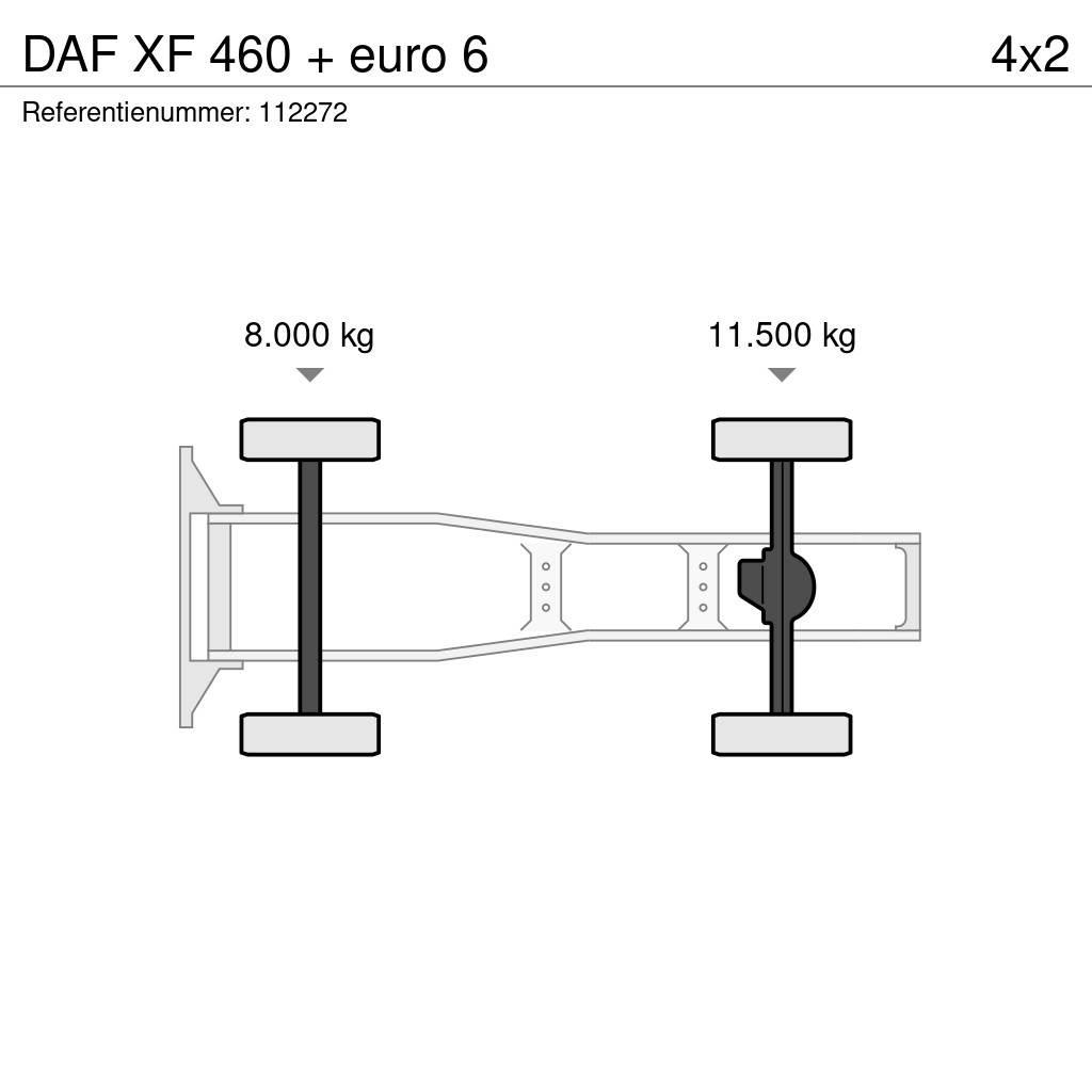 DAF XF 460 + euro 6 Тягачі