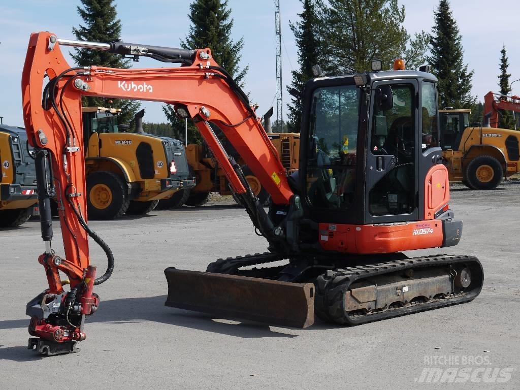 Kubota U 57-4 Міні-екскаватори < 7т