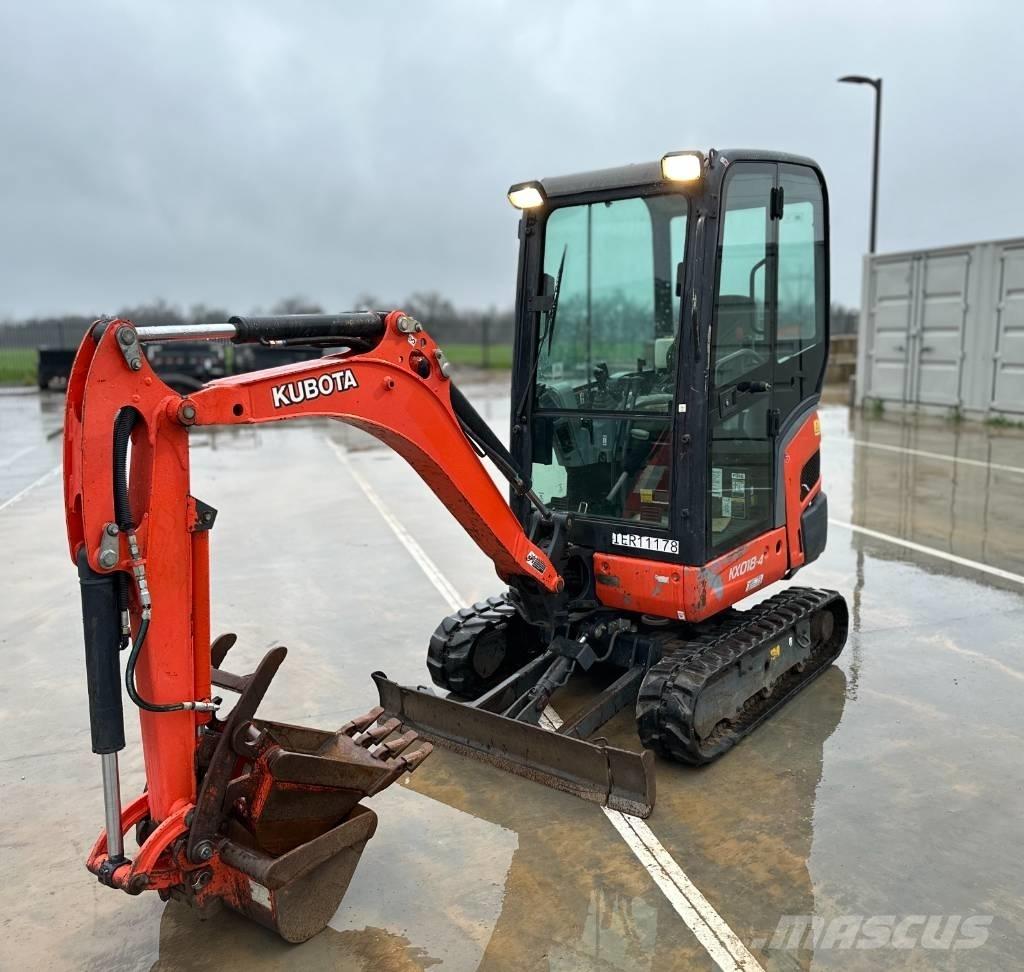 Kubota KX 018-4 Міні-екскаватори < 7т