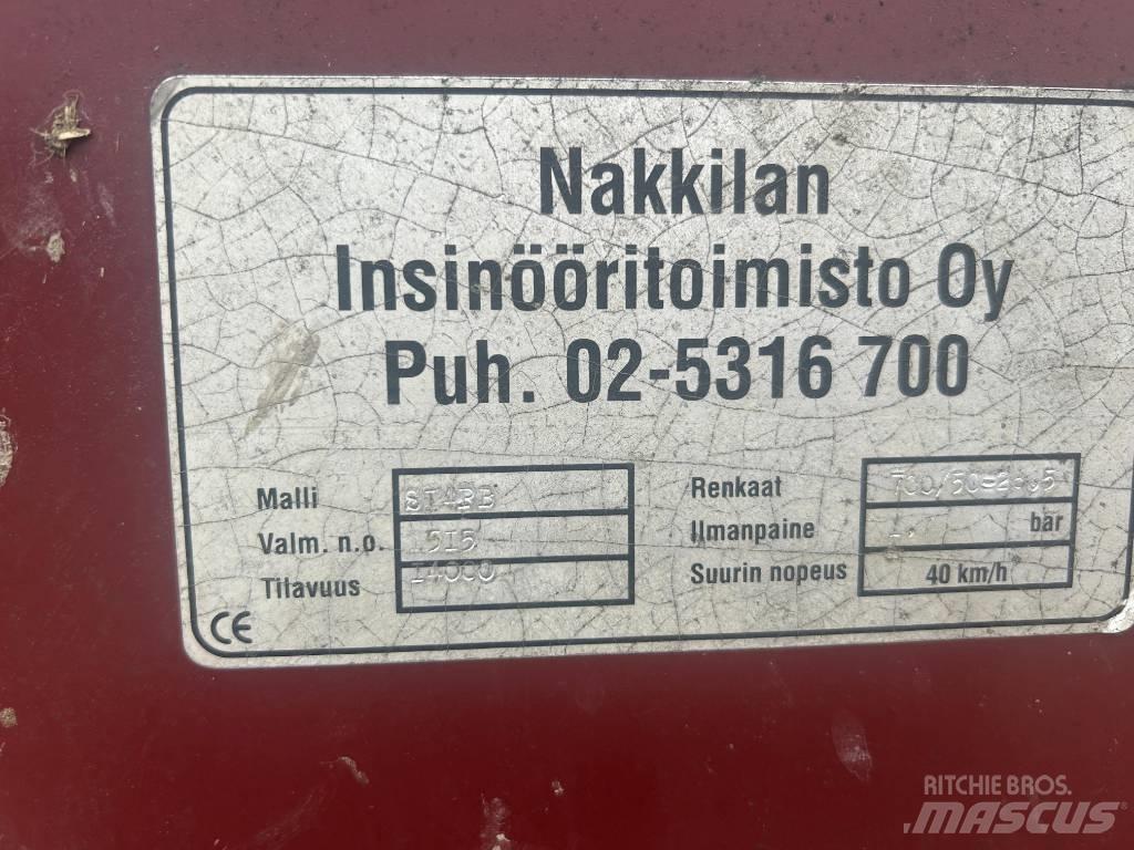 Palmu 14m3 Цистерни для перевезення суспензій