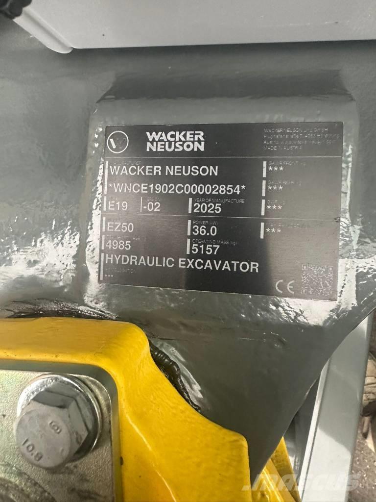 Wacker Neuson EZ 50 Міні-екскаватори < 7т