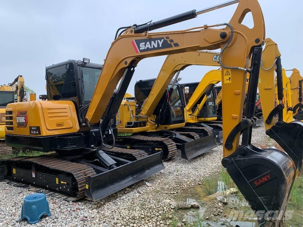 Sany SY 60 C Pro Міні-екскаватори < 7т