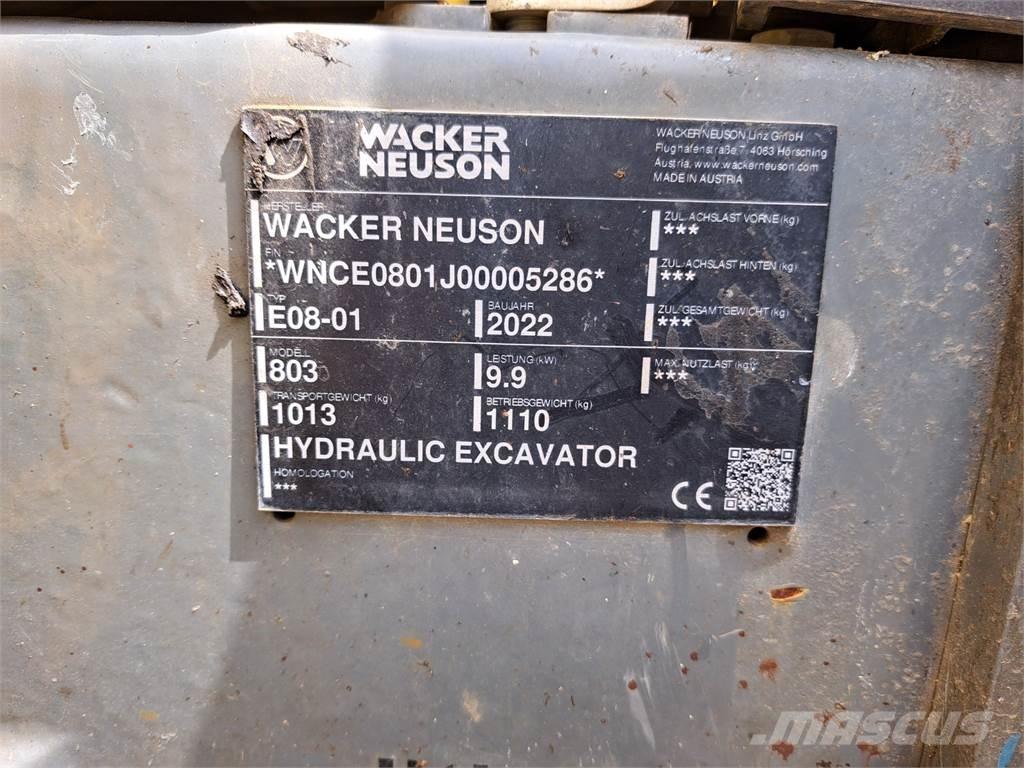 Wacker Neuson 803 Гусеничні екскаватори