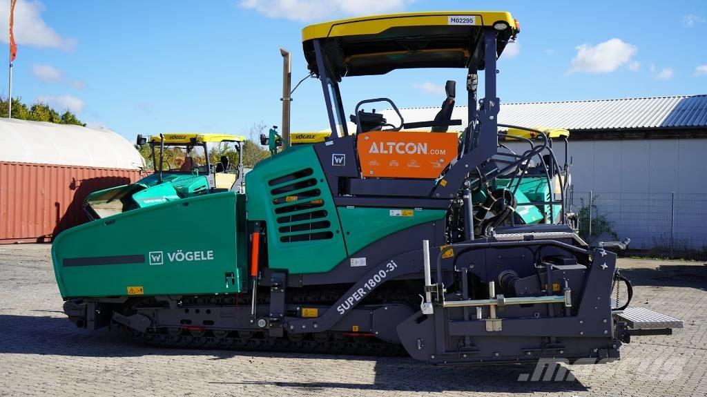 Vögele SUPER 1800-3I Асфальтовкладачі