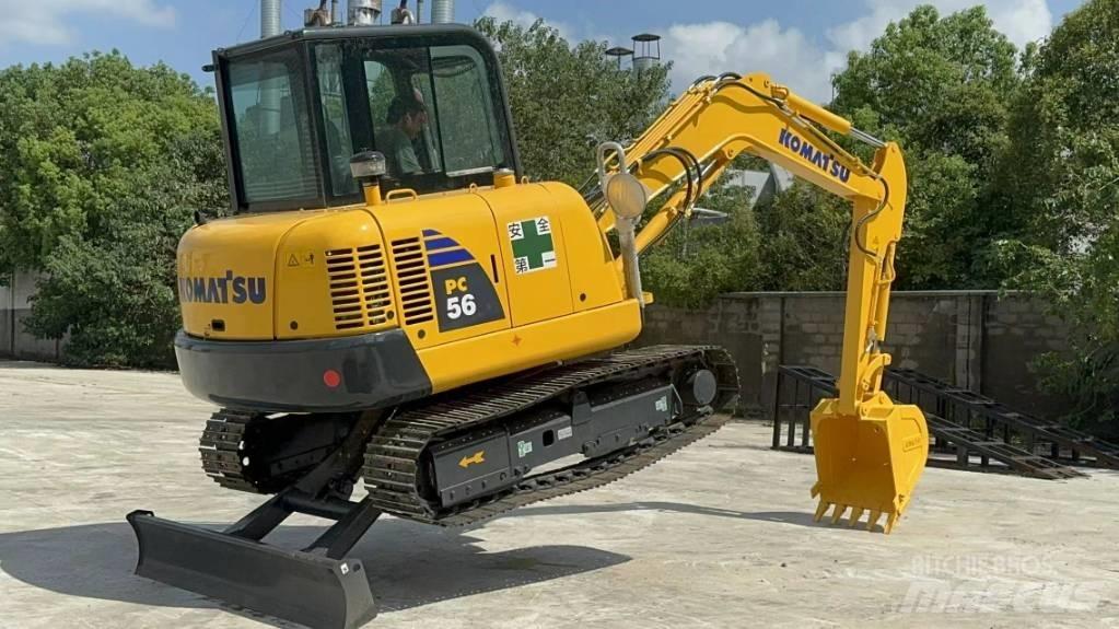 Komatsu PC56-7 Міні-екскаватори < 7т