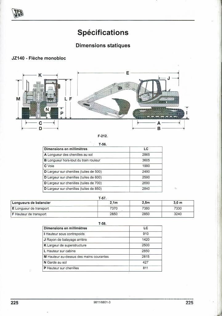 JCB JZ 140 D Гусеничні екскаватори