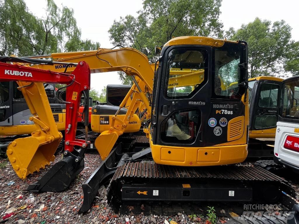 Komatsu PC78US-8 Гусеничні екскаватори