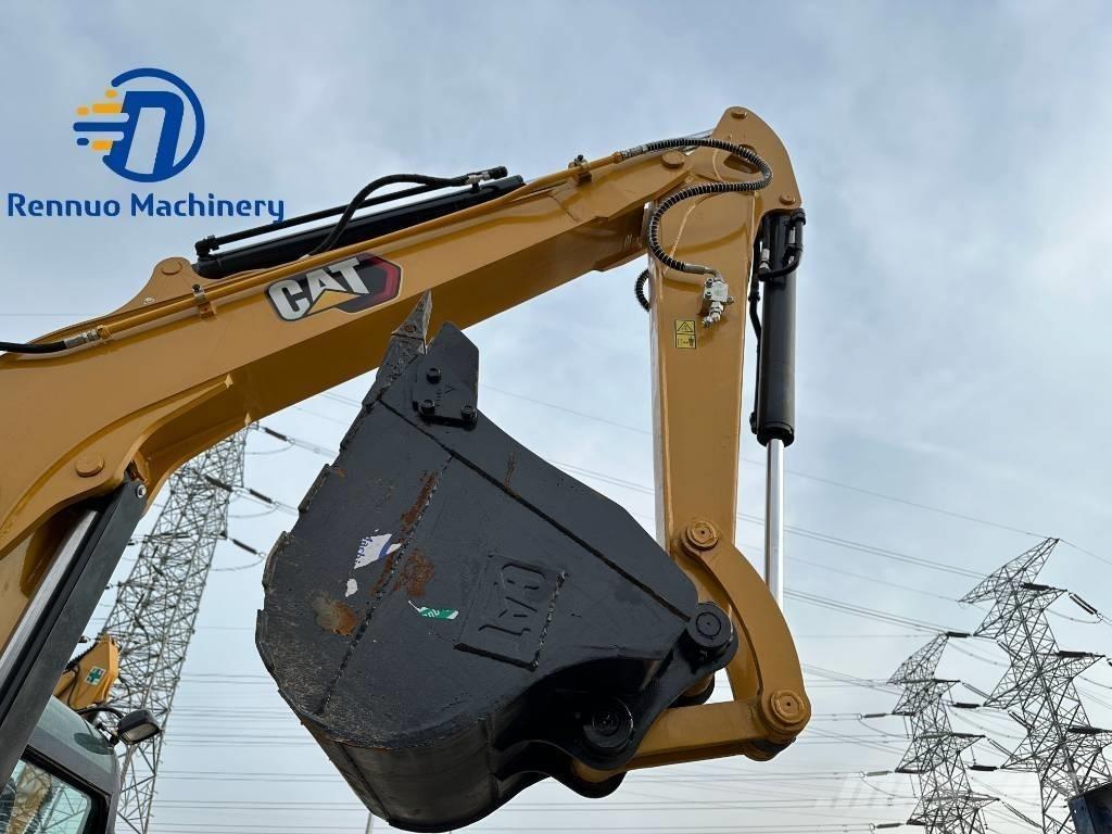 CAT 306E with rubber Міні-екскаватори < 7т