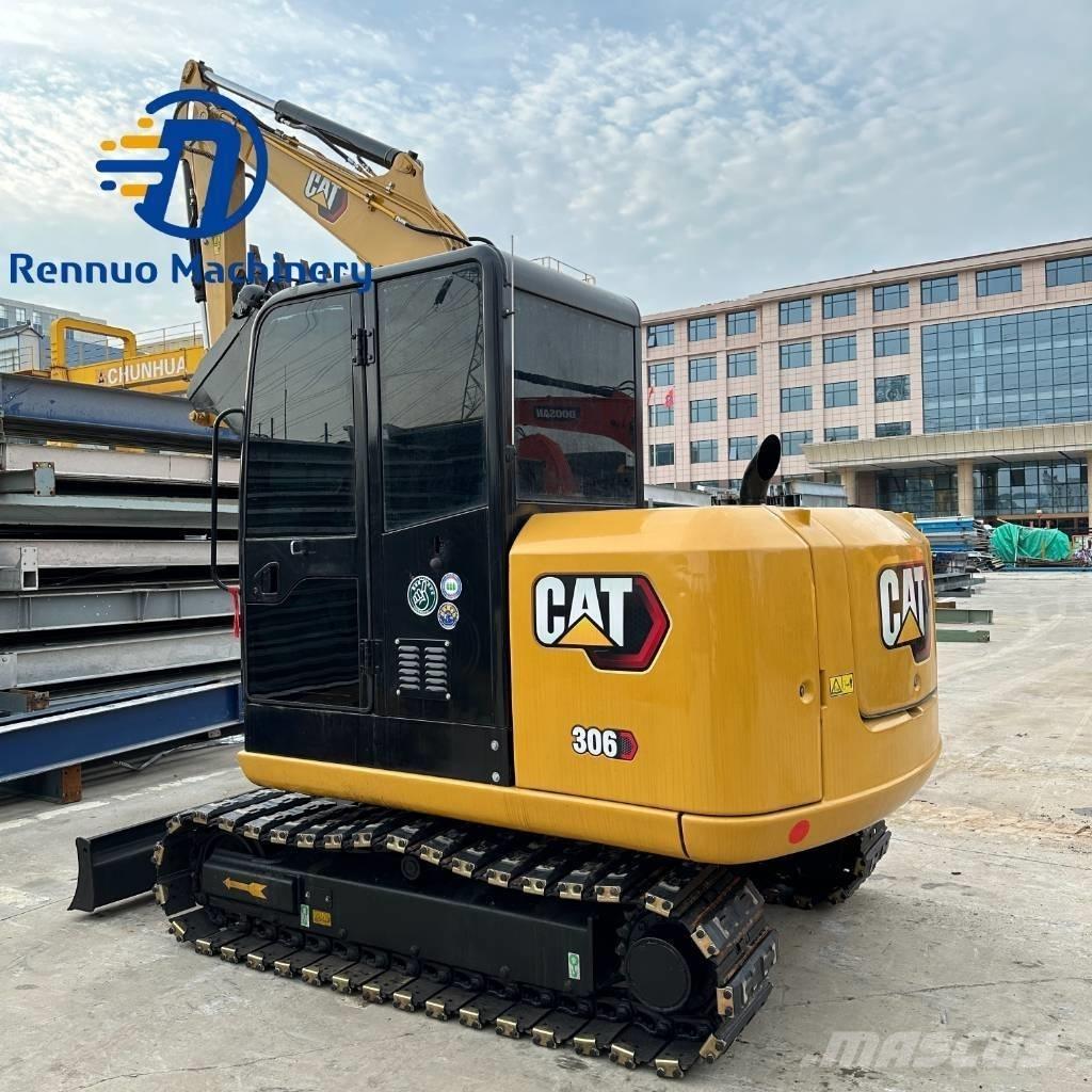 CAT 306E with rubber Міні-екскаватори < 7т