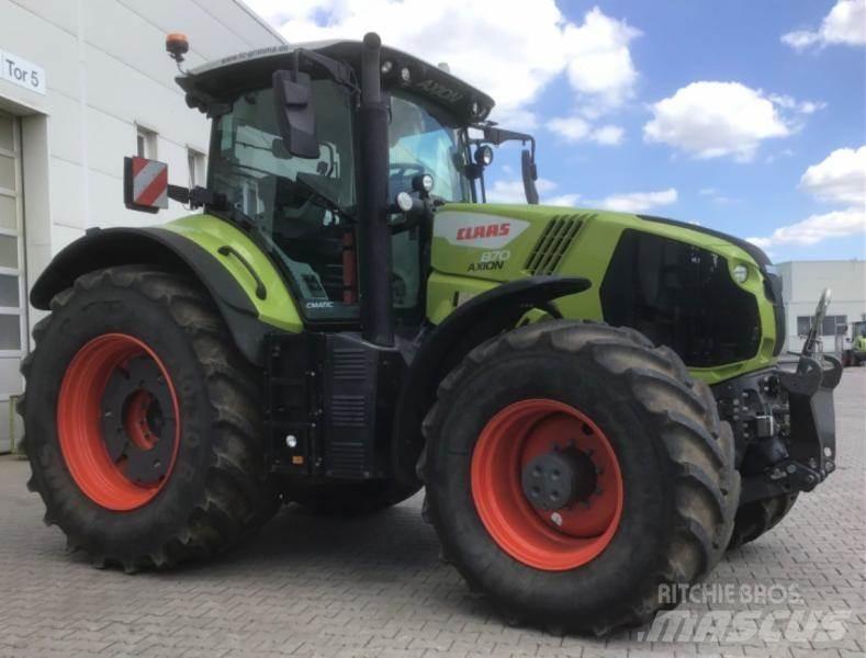 CLAAS AXION 870 Трактори