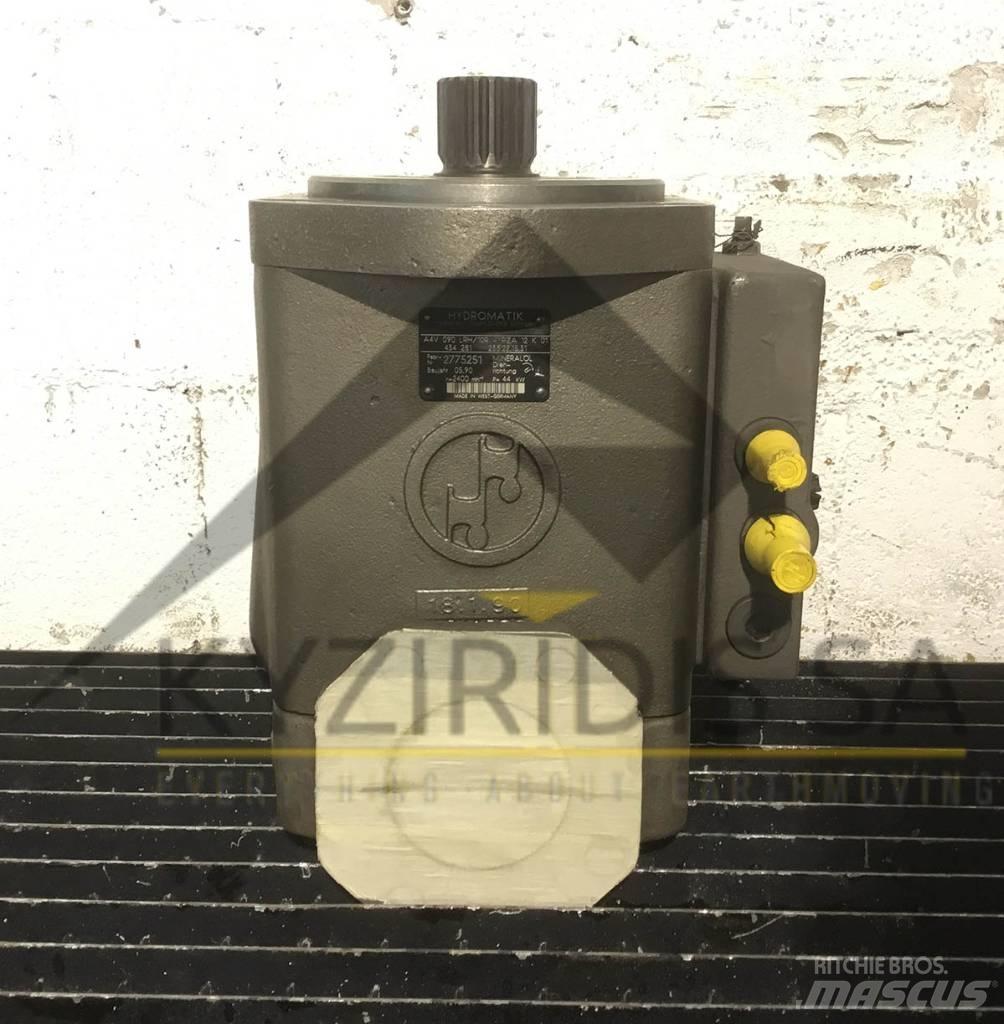 Hydromatik A4V090 Гідравліка