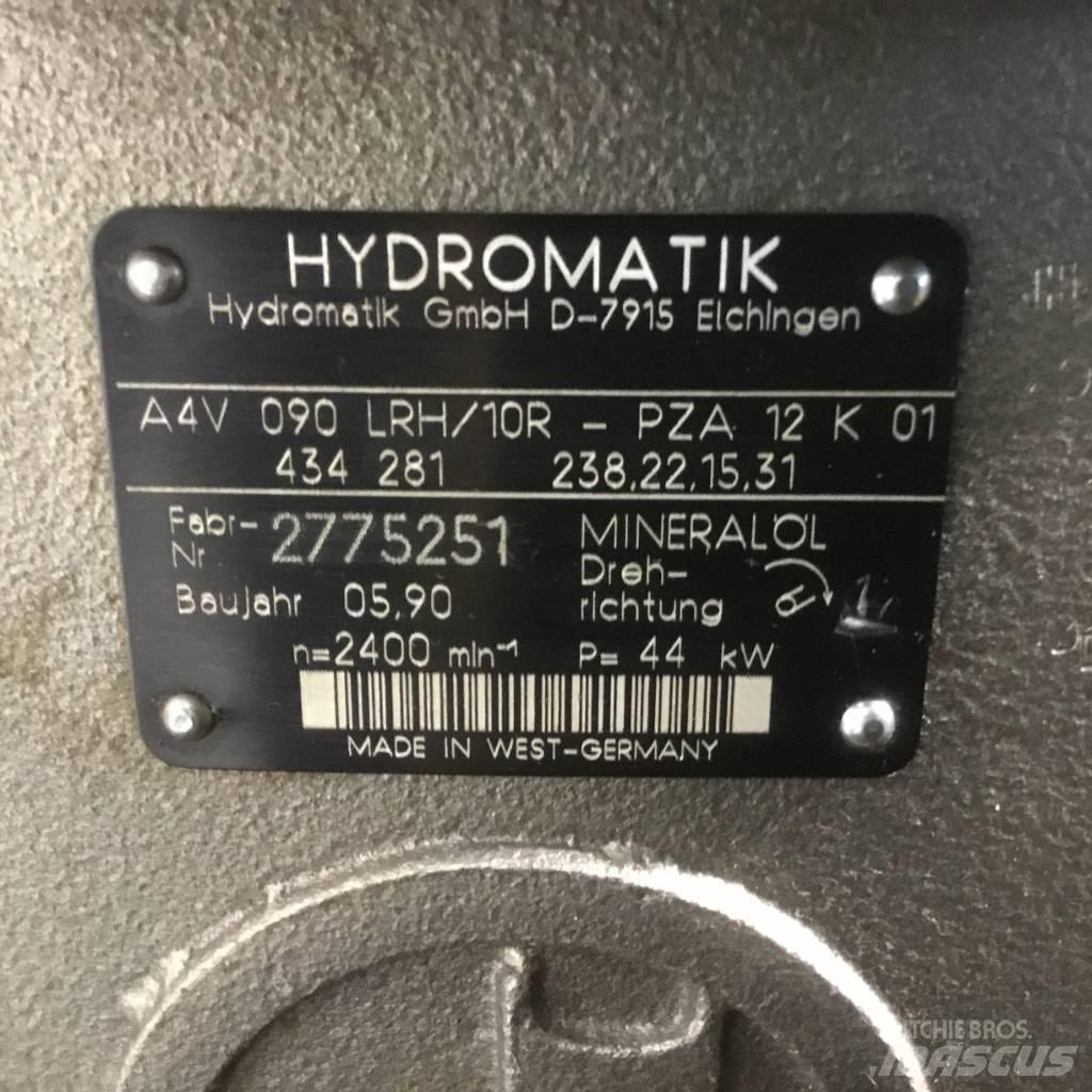 Hydromatik A4V090 Гідравліка