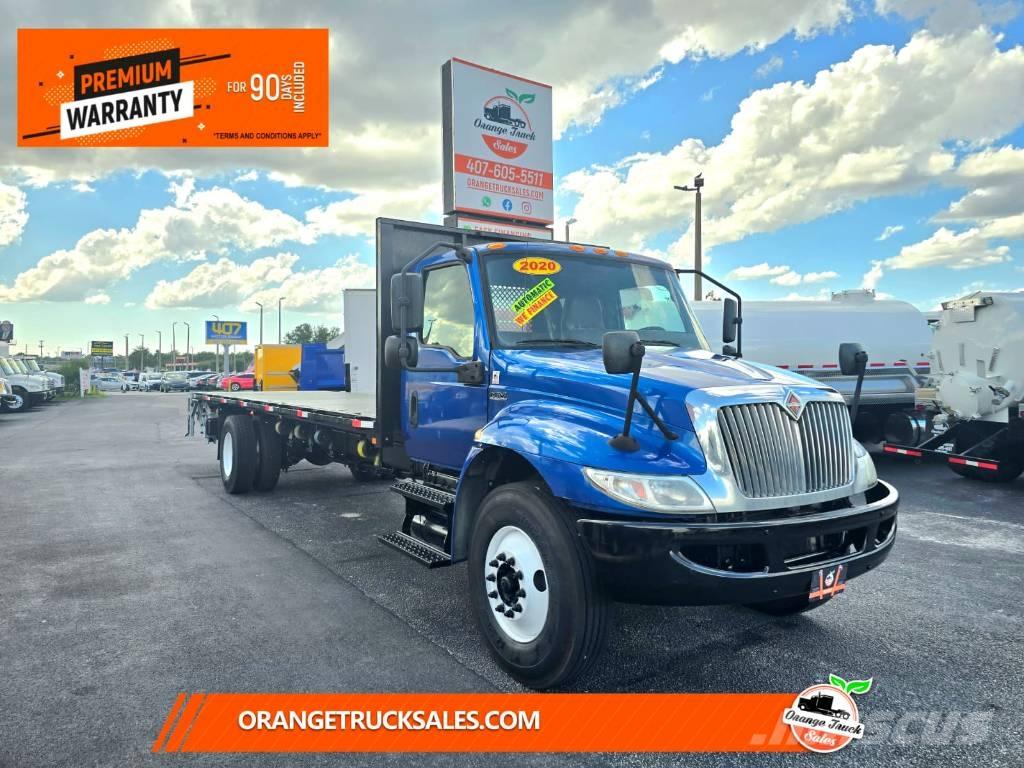 International MV607 Вантажівки-платформи/бокове розвантаження