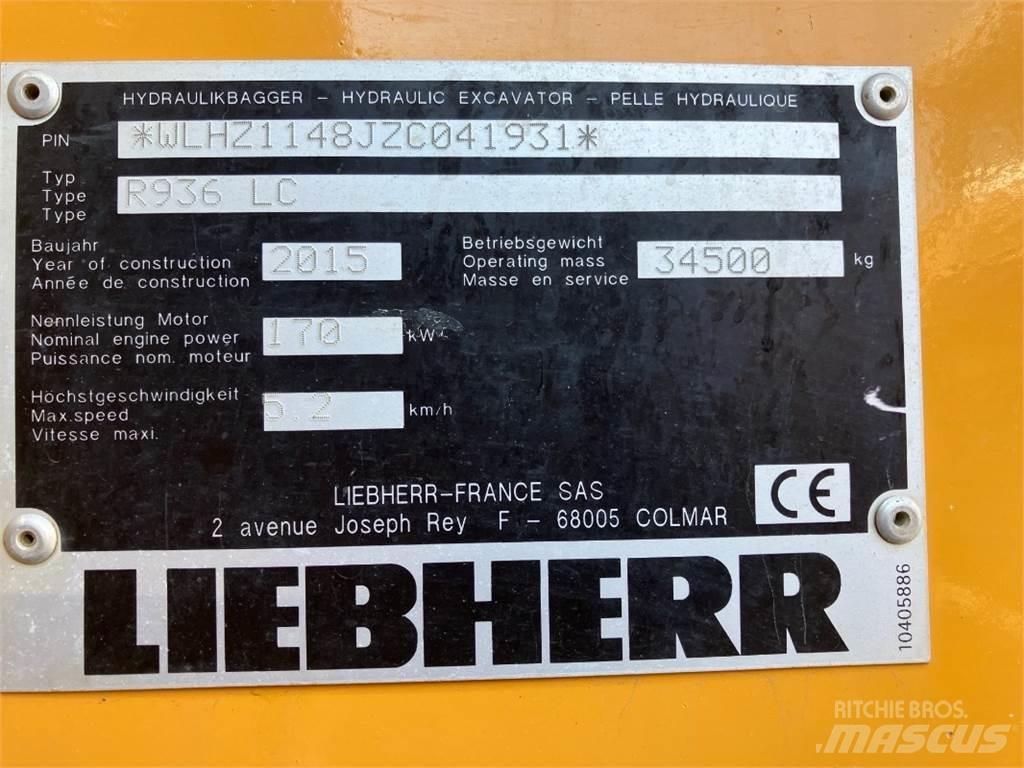 Liebherr R936 Гусеничні екскаватори