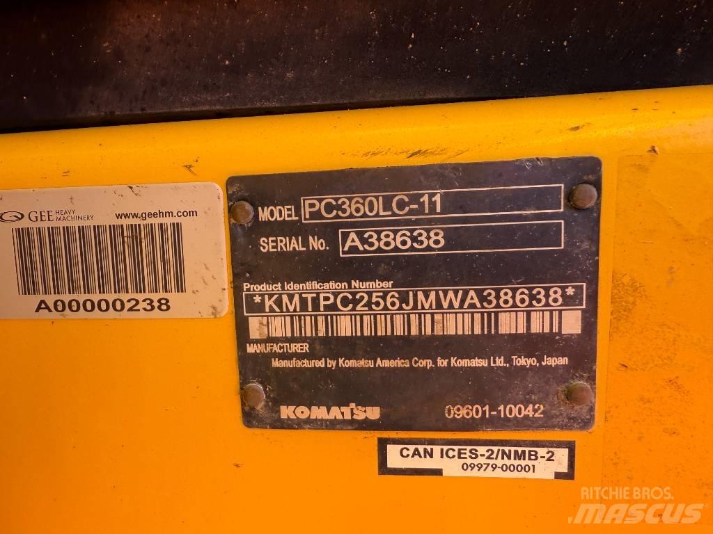 Komatsu PC360LC-11 Гусеничні екскаватори