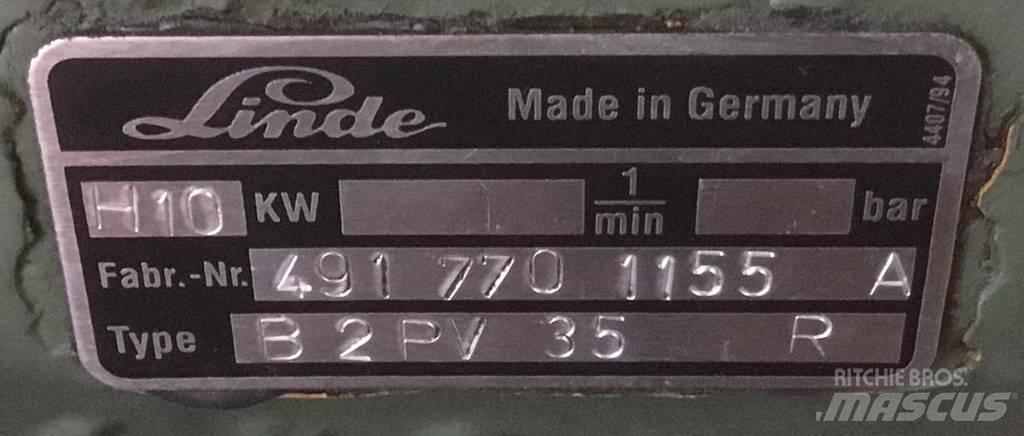 Linde B2PV35 Гідравліка
