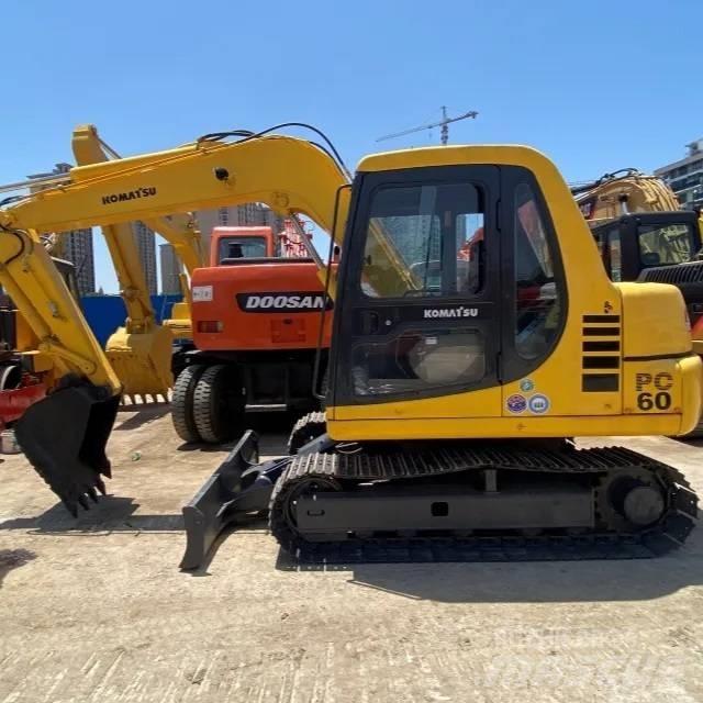 Komatsu PC60-7 Гусеничні екскаватори