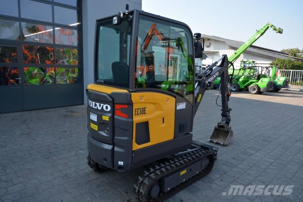 Volvo EC 18 E Міні-екскаватори < 7т
