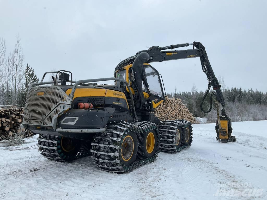 Ponsse SCORPION 8W Харвестери