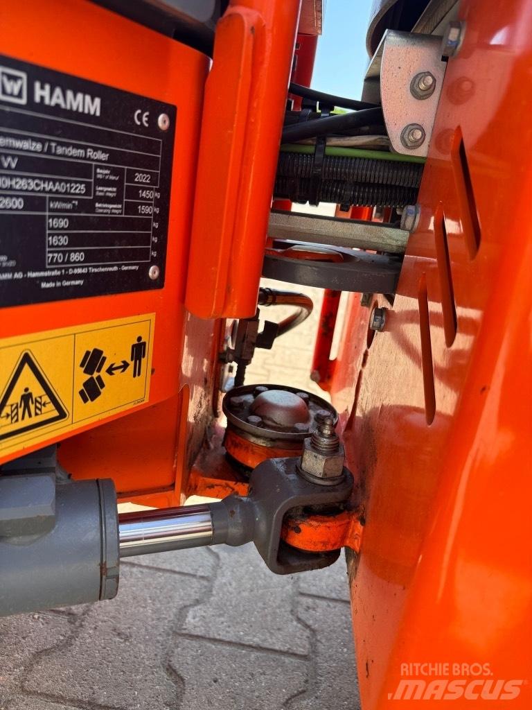 Hamm HD 8 VV Котки тротуарні