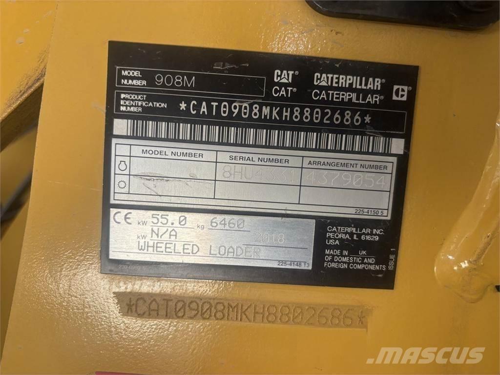 CAT 908M Багатофункціональне обладнання для вантажних і землекопальних робіт