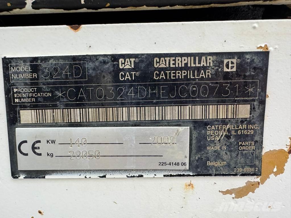 CAT 324DLN Гусеничні екскаватори