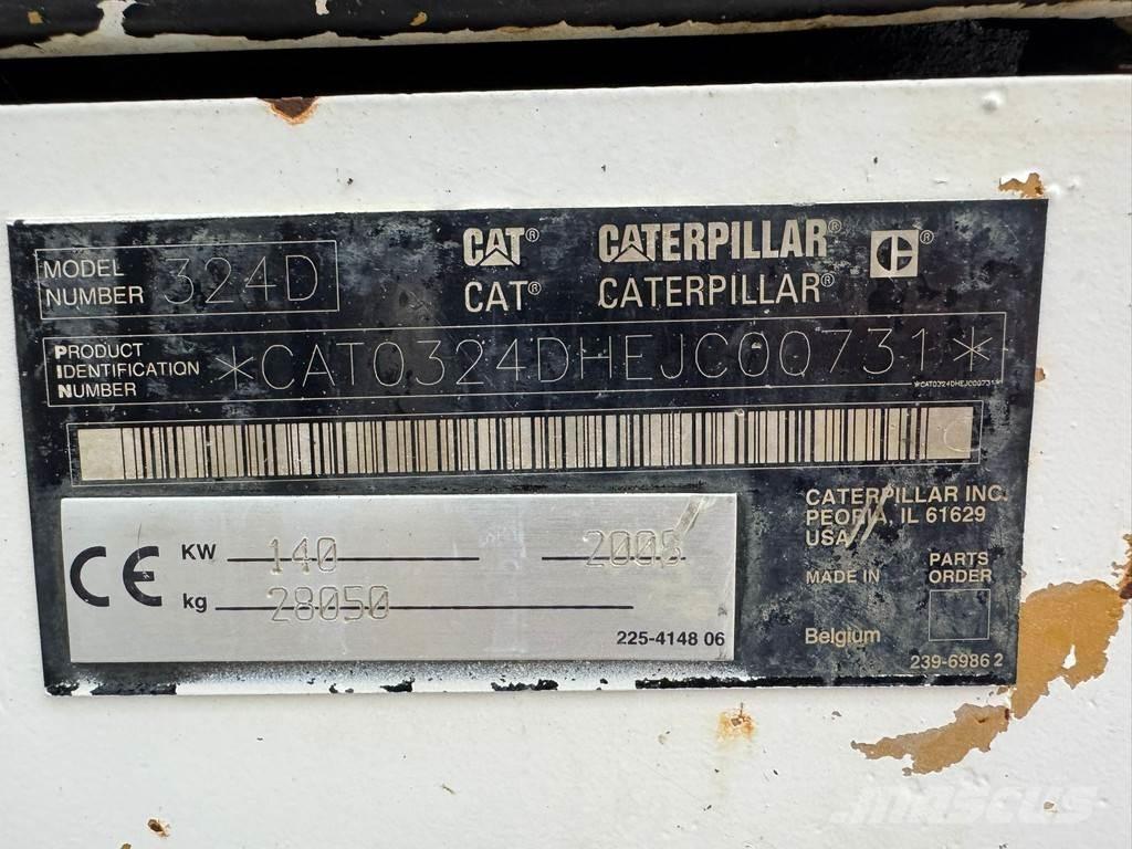 CAT 324DLN Гусеничні екскаватори