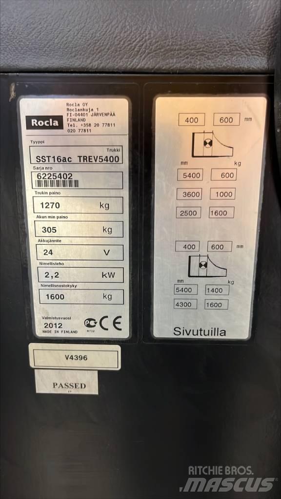Rocla SST 16 AC Самохідні електроштабелери