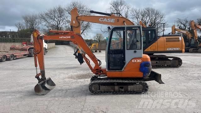 Hitachi EX 30 Міні-екскаватори < 7т
