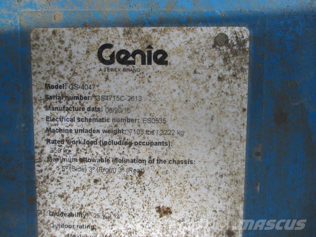 Genie GS 4047 Підйомники-ножиці