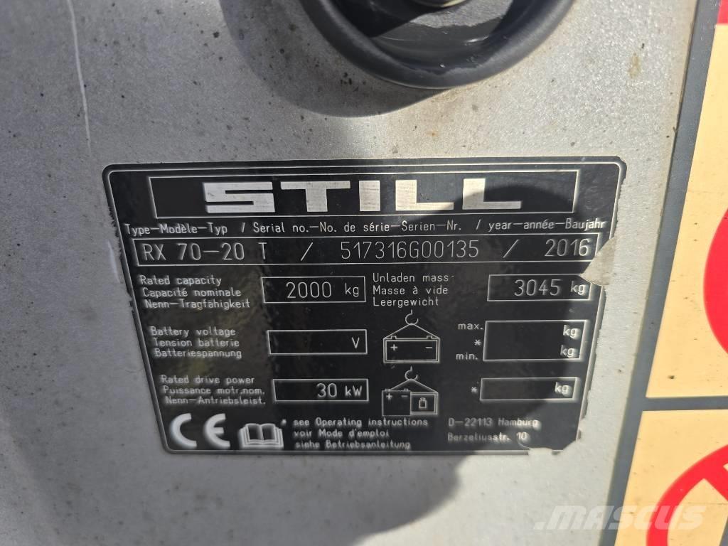 Still RX 70-20 Газові навантажувачі