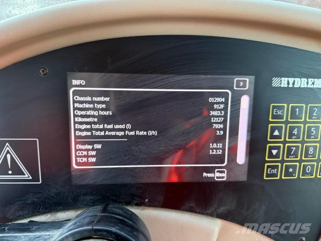 Hydrema 912 F Зчленовані самоскиди