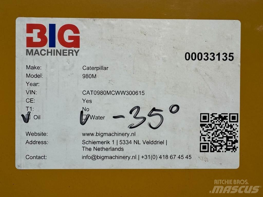 CAT 980M Фронтальні навантажувачі