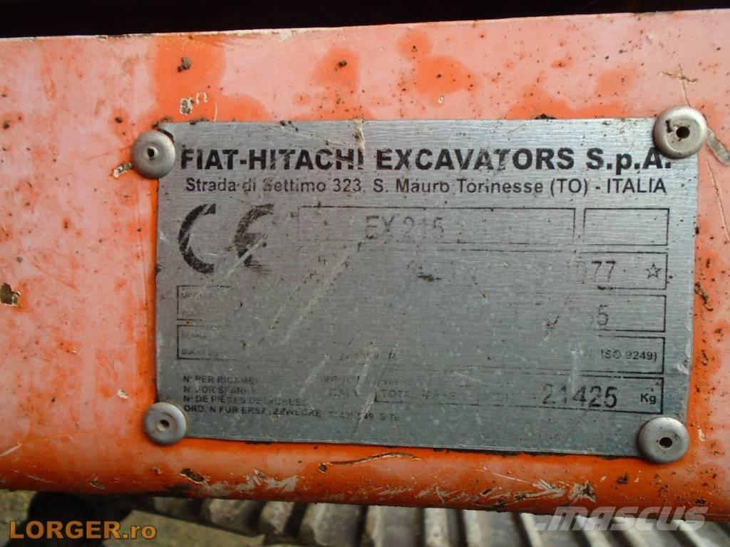 Fiat-Hitachi EX 215 Гусеничні екскаватори