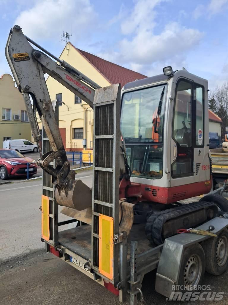 Takeuchi TB016 Міні-екскаватори < 7т