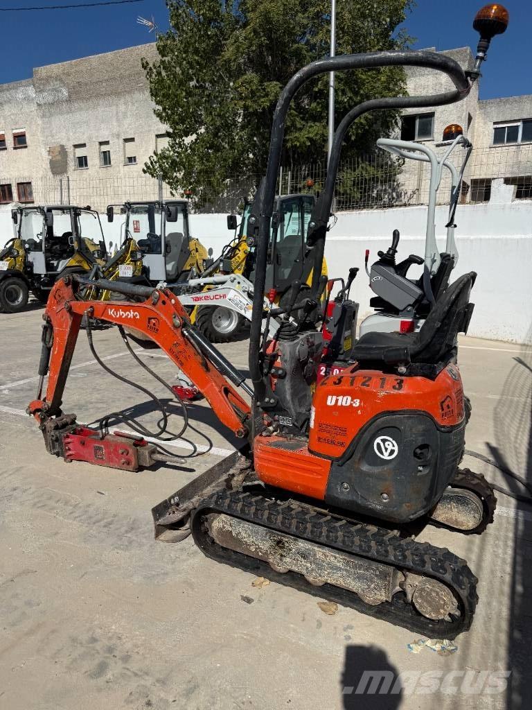 Kubota U 10-3 Міні-екскаватори < 7т