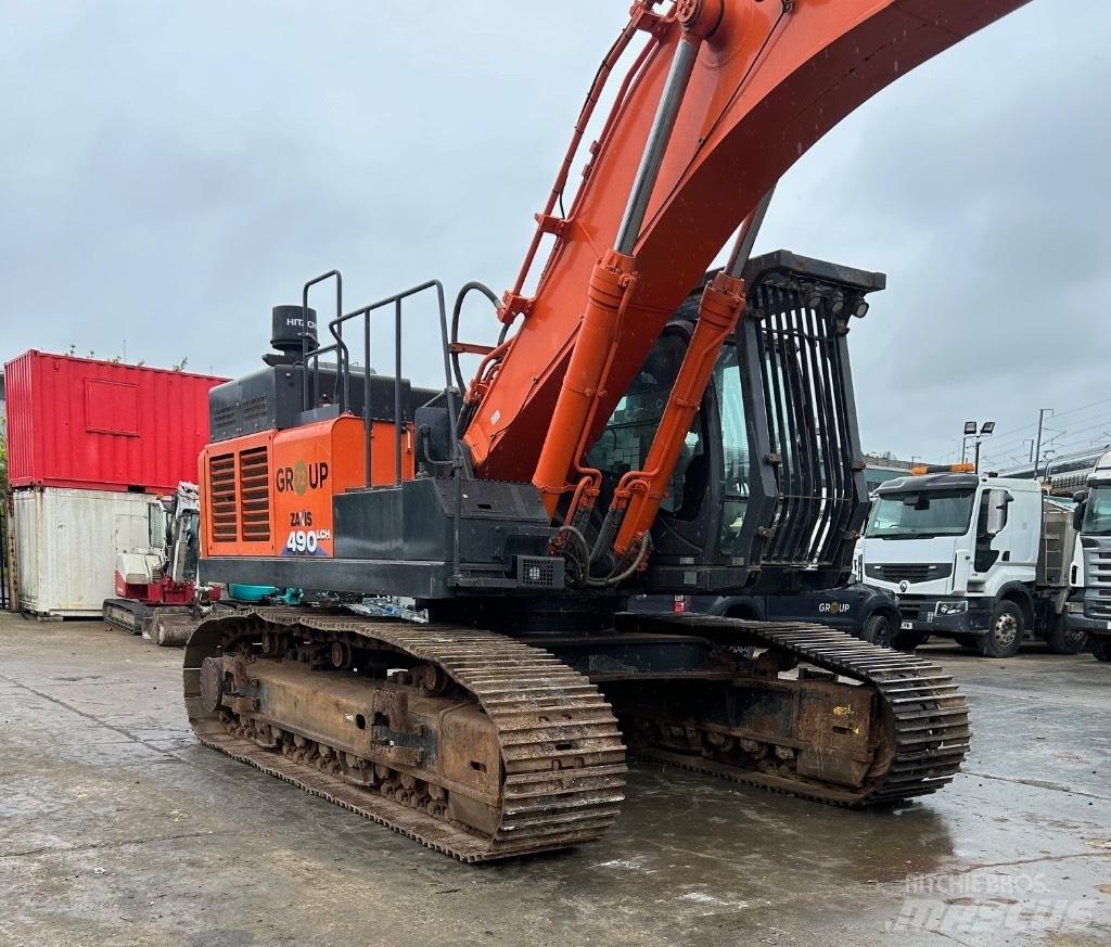 Hitachi 490 Гусеничні екскаватори