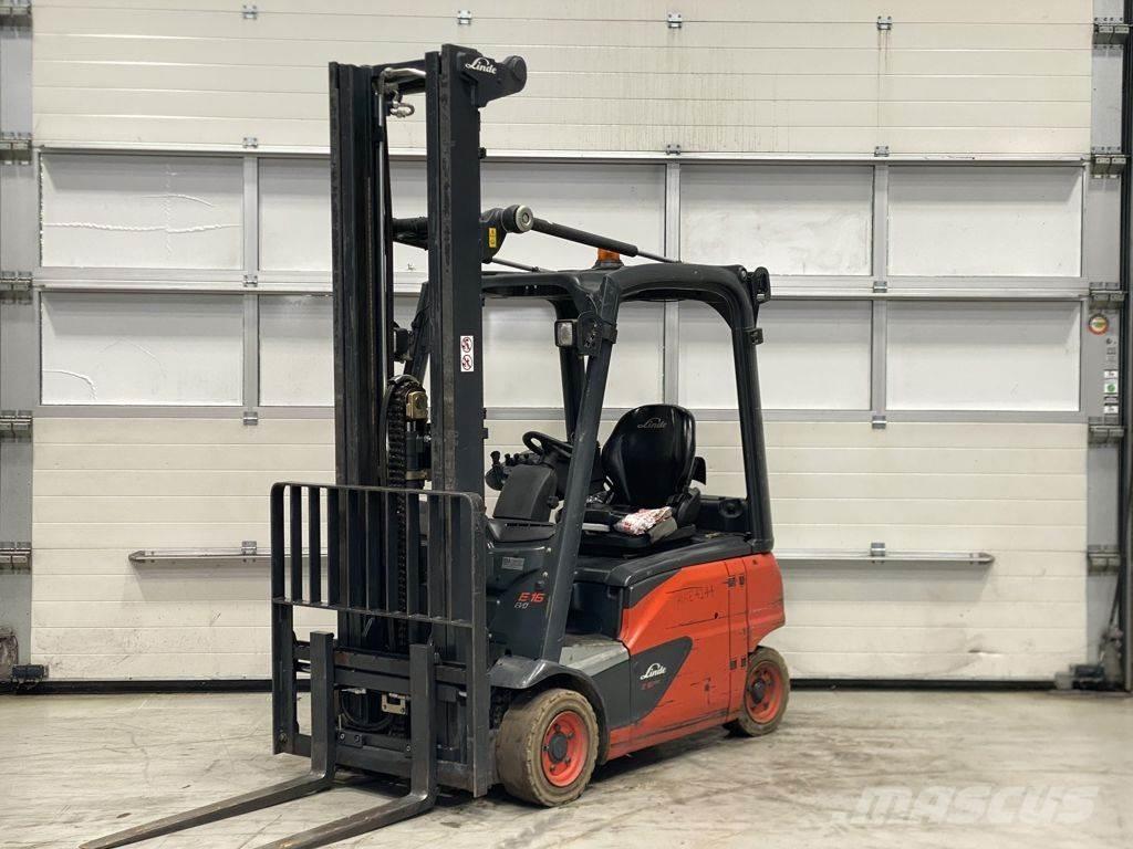 Linde E16P-02 Електронавантажувачі