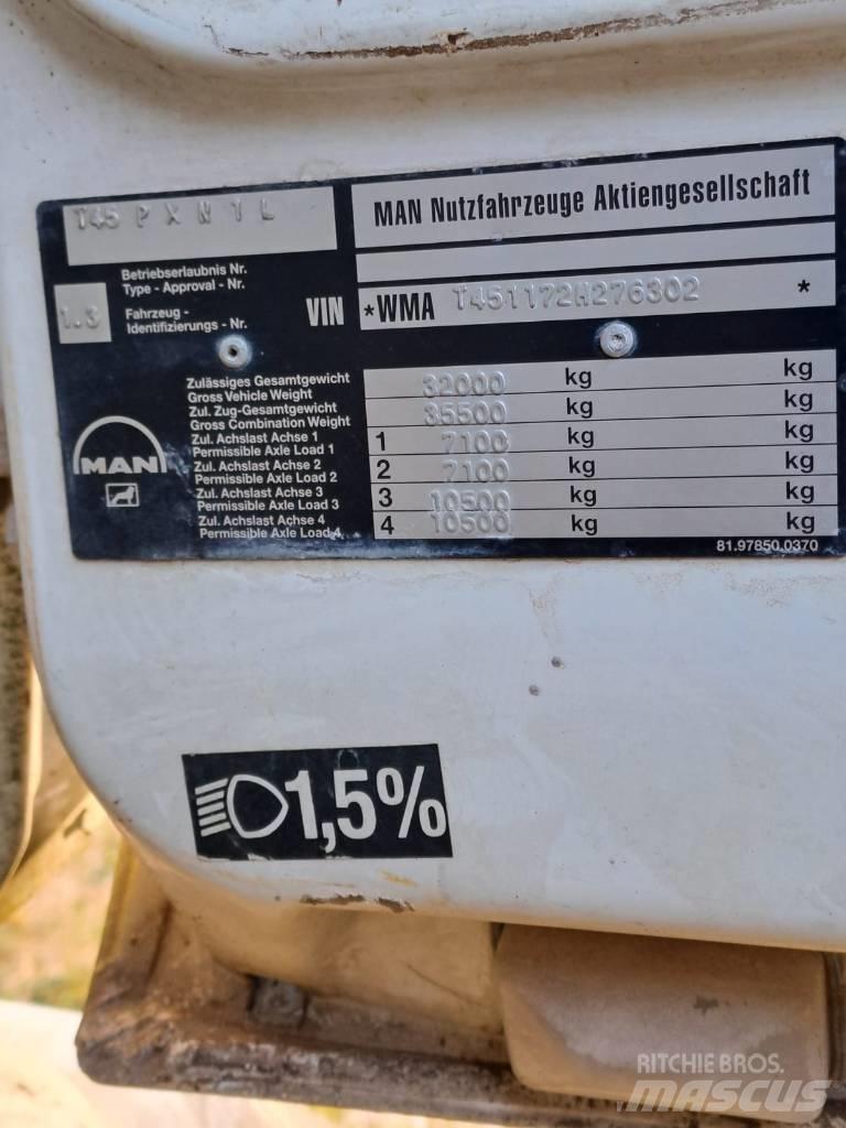 MAN T45 P X N 1 L Бетонозмішувачі