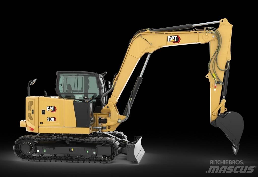 CAT 308 Середні екскаватори 7т. - 12т.