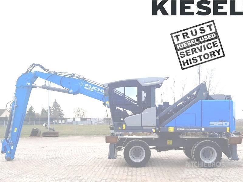 Fuchs MHL 320 F Перевантажувачі металобрухту/промислові навантажувачі