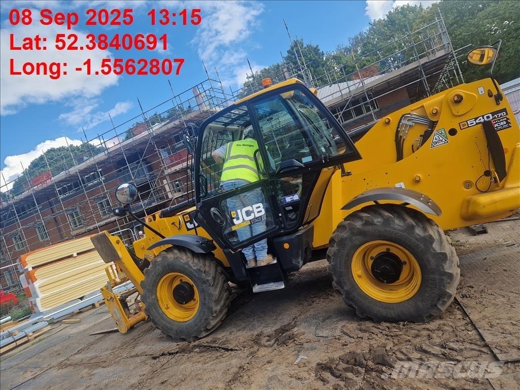 JCB 540-170 Телескопічні навантажувачі