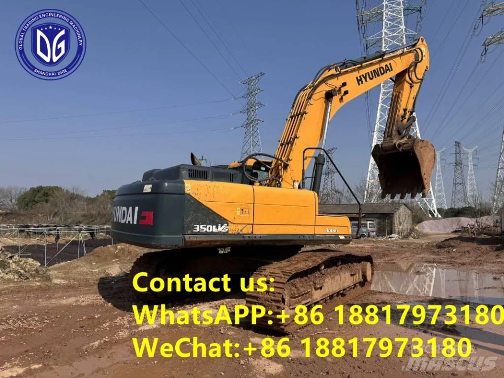 Hyundai R350LVS Гусеничні екскаватори