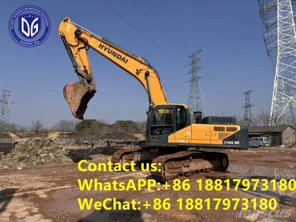 Hyundai R350LVS Гусеничні екскаватори