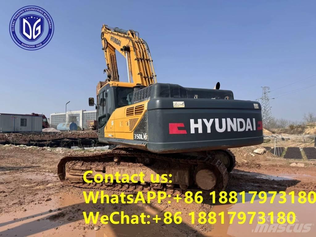 Hyundai R350LVS Гусеничні екскаватори