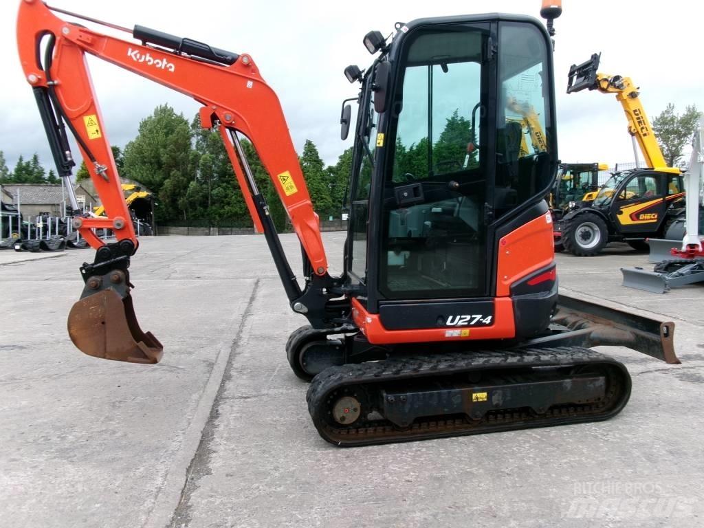 Kubota U27-4 Міні-екскаватори < 7т