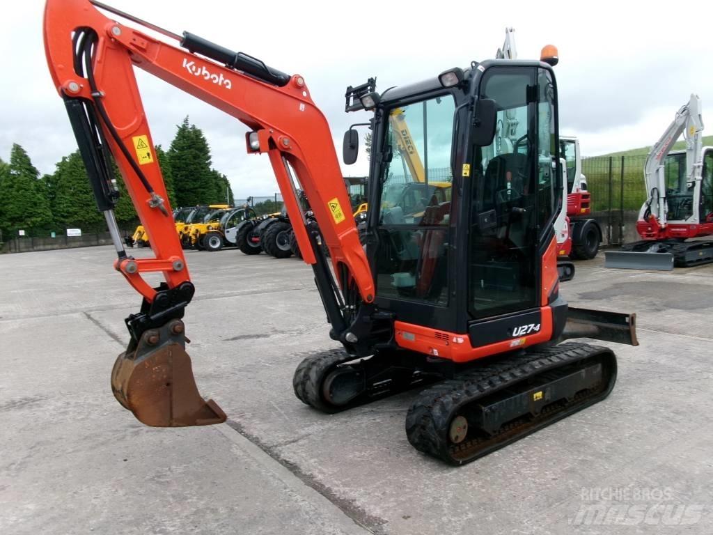 Kubota U27-4 Міні-екскаватори < 7т