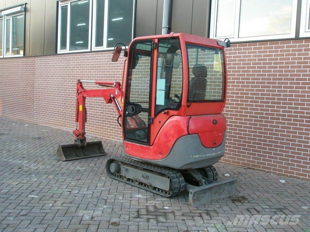 Yanmar SV17 Міні-екскаватори < 7т