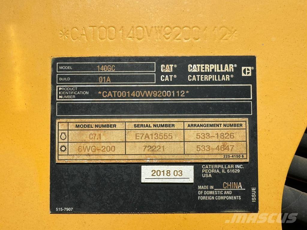 CAT 140GC Грейдери